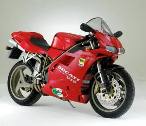 Die Ducati 916 aus dem Jahr 1995