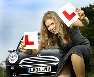 Ein neuer Fahrer fährt vorbei