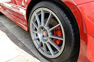 Car Library Images Drucke: Abarth 500, 2012, Red