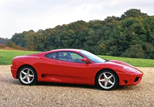 Ferrari Car Photos Drucke: Ferrari 360 Modena