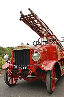 Vintage Fire Engines Drucke: Fire Engine Leyland