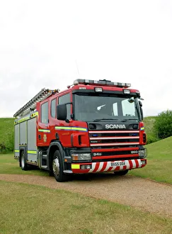 Fire Department Equipment Drucke: Fire Engine Scania