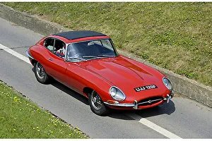 Jaguar E-Type Coupé 1968 rot