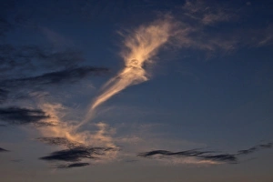 Cirrus Cloud Formations Drucke: cirrus is the name given to high level clouds