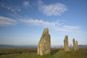 Ring Of Brodgar Scotland Drucke: Neolithic stone circle, Ring of Brodgar, Mainland, Orkney, Scotland, june