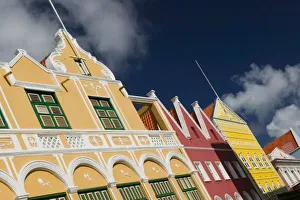 Dutch Colonial Buildings Drucke: ABC Islands, CURACAO