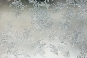 Eisbild am Fenster