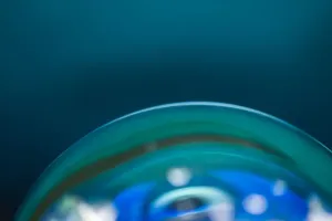 Wasser Drucke: Eisgefrorene Blasen