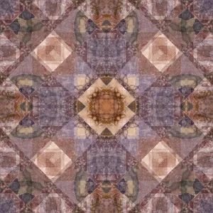 Mosänenboden Mosaik-Kaleidoskop abstrakt