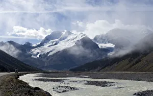 Jasper National Park Alberta Drucke: Alberta, Canada: Columbia Ice Fields, Jasper National Park