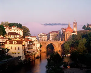 European River Views Drucke: Amarante, Portugal