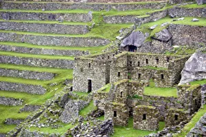 Ancient Inca Ruins Drucke: Americas, Peru