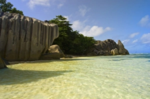 Seychelles Travel Guide Drucke: Anse-Source D Argent