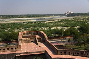 Drucke von Die Roten Festung in Agra, Indien Bilder Datiert 2006 Oktober: Asien Indien