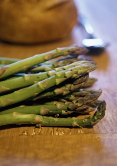 Vegetable Preparation Tips Drucke: Asparagus