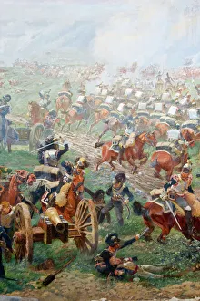 Bataille von Waterloo Belgien Europa Napoleon Wellington Frankreich Großbritannien Krieg Reiter