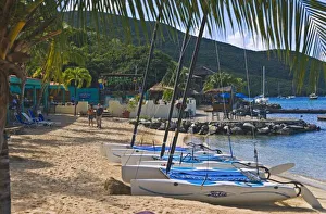 Tropical Beach Landscape Photography Drucke: Beach side at Leverick