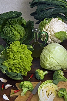 Rüben : -Gegen den Uhrzeigersinn- Blumenkohl, Kauliflora Fraktale (Brassica oleracea L. Var. italika)