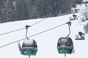 Kanada, Britisch-Kolumbien ,Whistler ,Gletscherresort-Gebeit ,Creeksider-Gondel