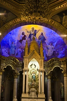 Mazatlan Cathedral Drucke: Cathedral of Immaculate Conception, built in 1846, Historic District, Old Mazatlan