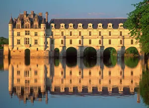 Loire Valley France Drucke: Chenonceau Chateau
