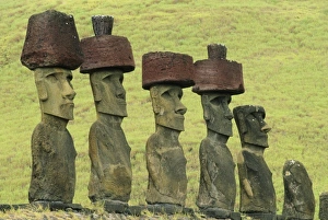 Easter Island Scenic Views Drucke: Chile, Easter Island, Rapa Nui