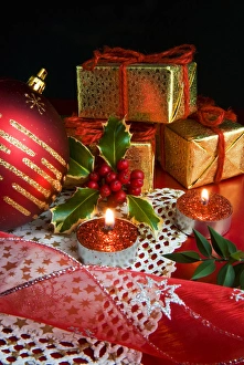 Winter Holiday Decor Drucke: Christmas decorations