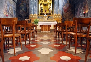 Italian Church Interior Drucke: Church interior
