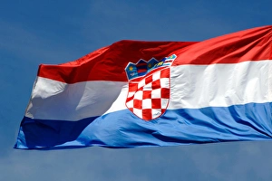 Croatian National Emblem Drucke: Crotian flag