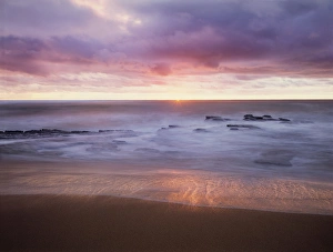 Beach At Sunset Drucke: CTF-1562