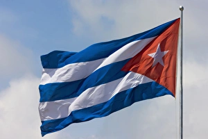 Cuba National Flag Drucke: Cuba national flag