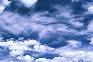 Cloud Formations In The Sky Drucke: Cumulus cloud pattern