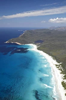Tasmanian Landscapes Drucke: Friendly Beaches, and Point Friendly, Freycinet National Park, Freycinet Peninsula