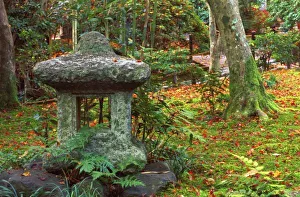 Japan Temples Drucke: Giohji Temple