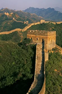 Chinese Landmarks Drucke: Great Wall winding