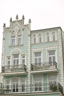 Traditional German Architecture Style Drucke: historic building