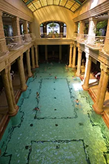 Ungarn - Budapest : Bad Gellert-Innenpool