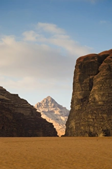 Jordan Desert Landscape Drucke: Jordan, Wadi Rum desert