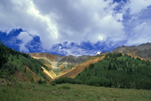 North America Mountain Range Photos Drucke: Mt. Sneffels Wilderness Range