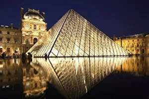 Paris Night View Drucke: The night view