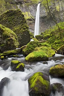 Columbia River Gorge Drucke: OR, Columbia River
