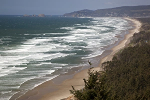 Pacific Northwest Landscape Drucke: OR, Oceanside Beach
