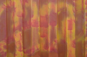 Colorful Cityscape Images Drucke: Orange and yellow graffiti abstract