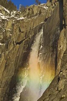 Yosemite Landscape Photography Drucke: Rainbow on Upper