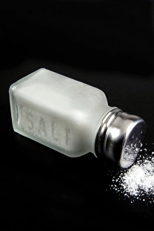 Kitchen Utensil Tool Drucke: Salt cellar with salt