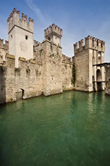 Scaliger Castle Italy Drucke: Scaliger Castle