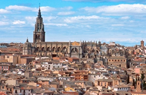 Toledo Cathedral Drucke: Second largest cathedral in the world. Toledo, Spain. cathedral, spain, toledo