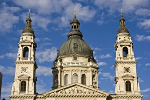 European Basilicas Drucke: St. Stephens Basilica, dedicated to St. Stephen the first Hungarian Christian king