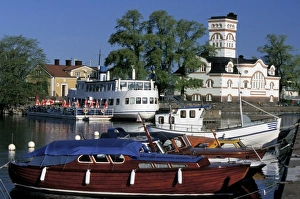 Walter Bibikow Photography Europe Drucke: Sweden, Vastervik. Waterfront