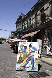 Buenos Aires Street Scene Drucke: You can be a tango dancer